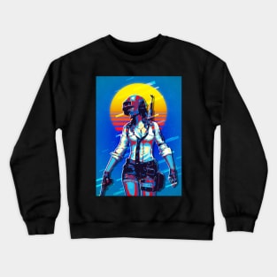 Pubg girl Crewneck Sweatshirt